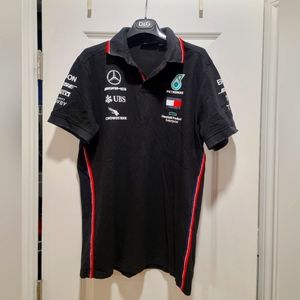 Mercedes AMG Petronas Motorsport Polo Shirt Size M